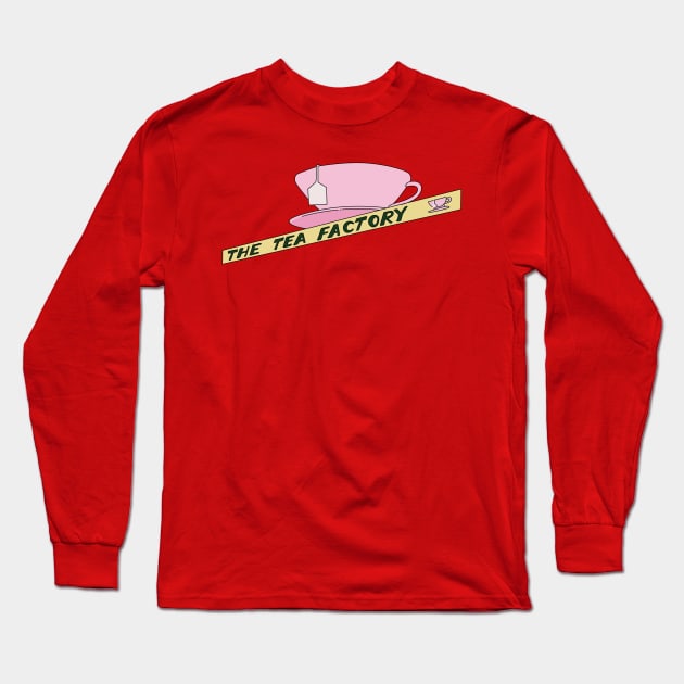 The Tea Factory Long Sleeve T-Shirt by saintpetty